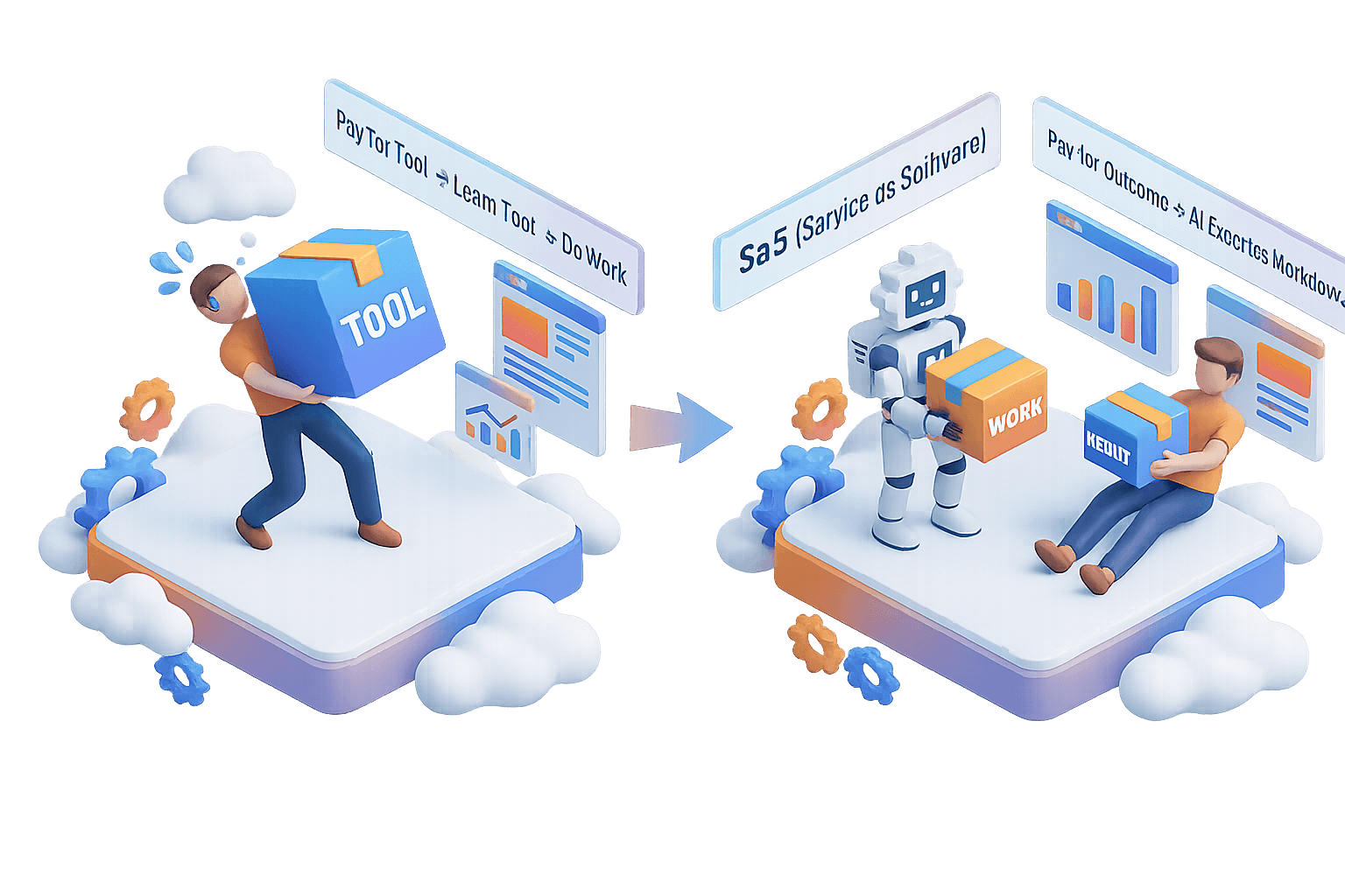 業務自動化AIワークフローの仕組み: LINEで送るだけで、AI事務員が日報・報告書を自動処理。人手不足・残業問題を解決します